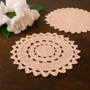 Untersetzer. und Tischläufer.