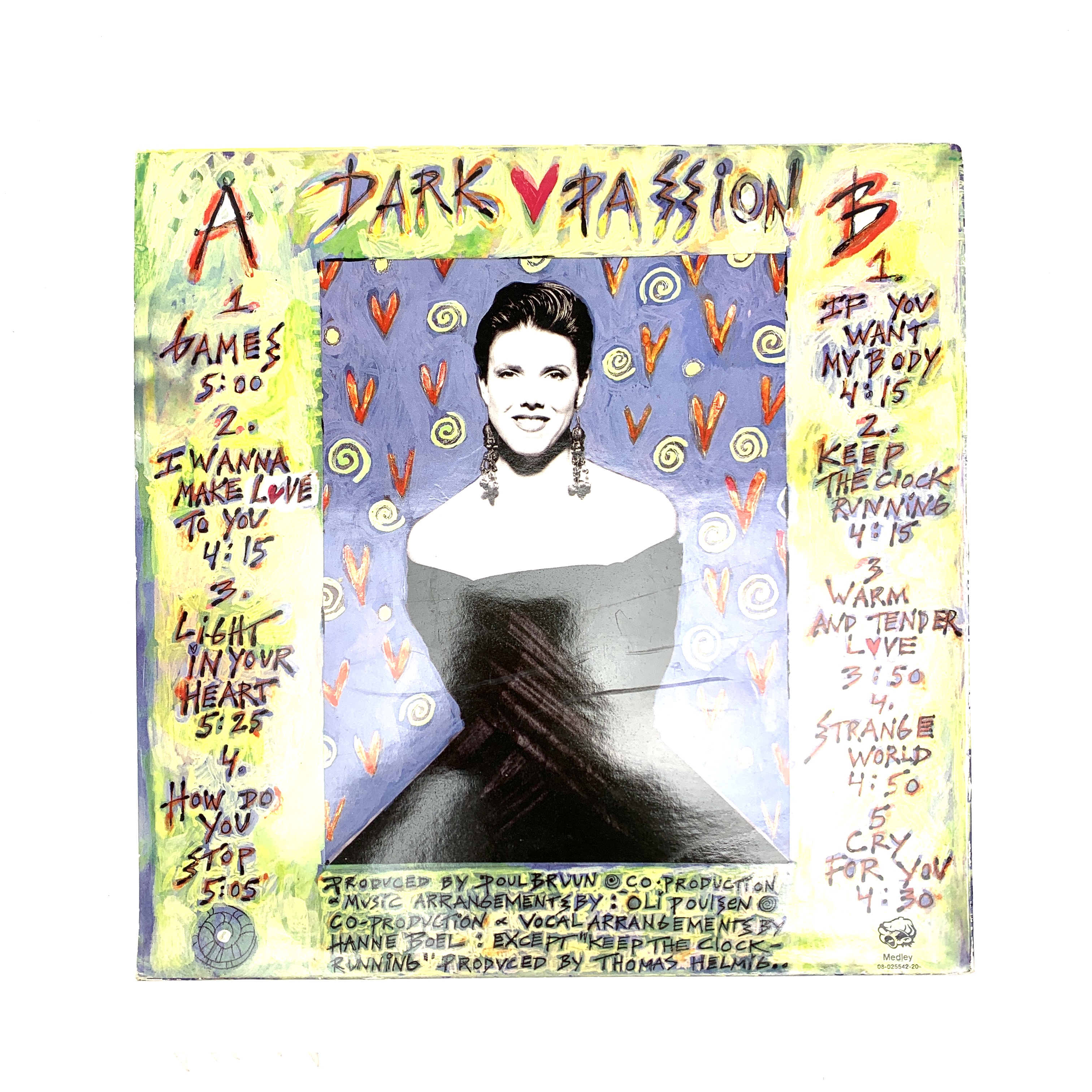 Dark passion - Hanne - LP Bøger, Noder & Vinyl Art Nuvo - & Vintage