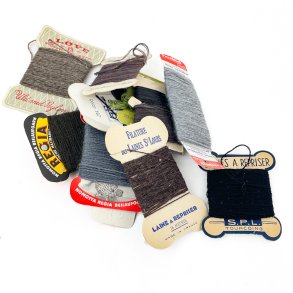 Ti farver vintage stoppegarn 