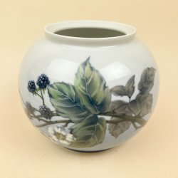 Stor Royal Copenhagen vintage bromb�rvase