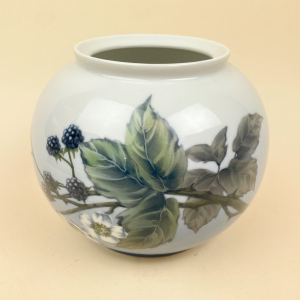 Stor Royal Copenhagen vintage bromb�rvase
