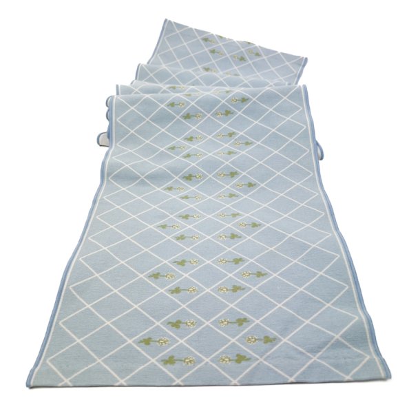 Lysebl� retro bordl�ber 180 cm