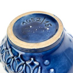 Bl� West Germany vase keramik