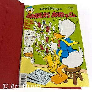 Komplet Anders And �rgang 1989