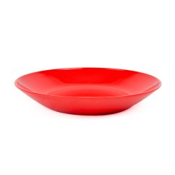 R�d retro Rosti dyb tallerken