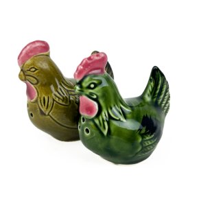 To retro h�ns salt peber