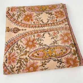 Beige Retro Tagesdecke