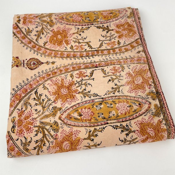 Beige Retro Tagesdecke