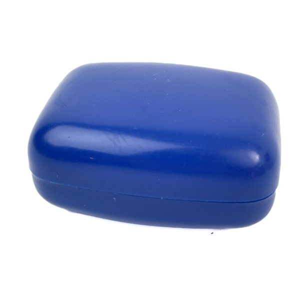 Blaue Retro Seifendose