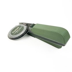 Gr�n retro labelmaskine