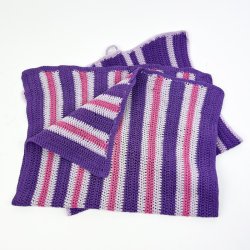 To h�klede retro k�kkenh�ndkl�der