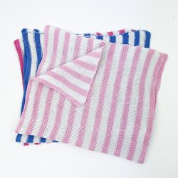 Tre stribede retro k�kkenh�ndkl�der