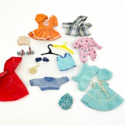 Vintage dukket�j til �nskedukke