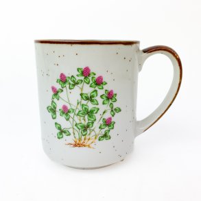 Retro stentjskrus med blomster