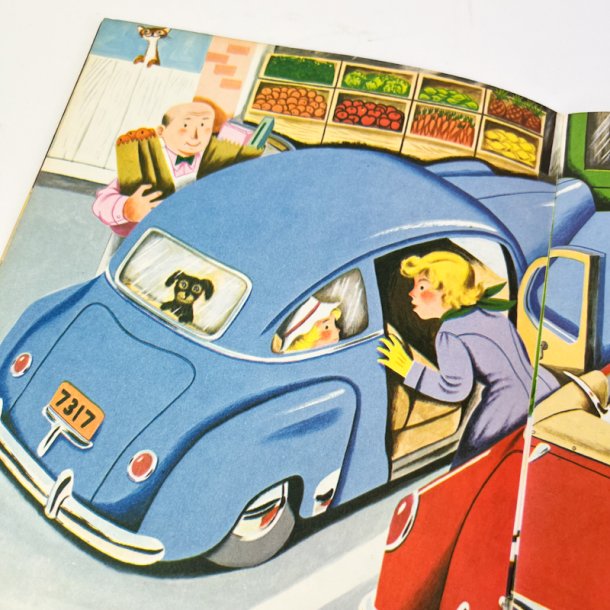 Retro �lle B�lle bog � Biler