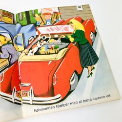 Retro �lle B�lle bog � Biler