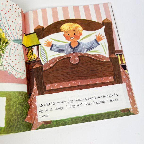 Peter g�r i b�rnehave vintage �lleb�llebog