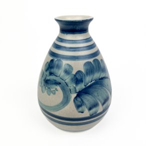 Bl� vintage Aksini stent�jsvase