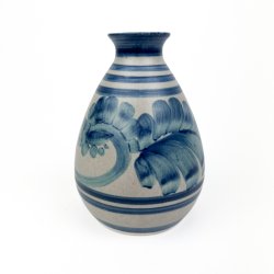 Bl� vintage Aksini stent�jsvase