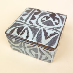 Aluminia l�gkrukke kunstfajance 726/3267