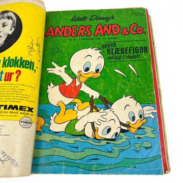Komplet Anders And �rgang 1969