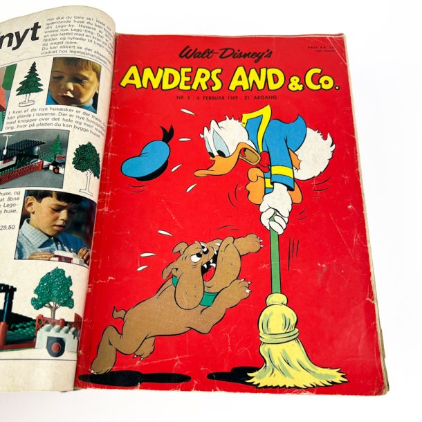 Komplet Anders And �rgang 1969
