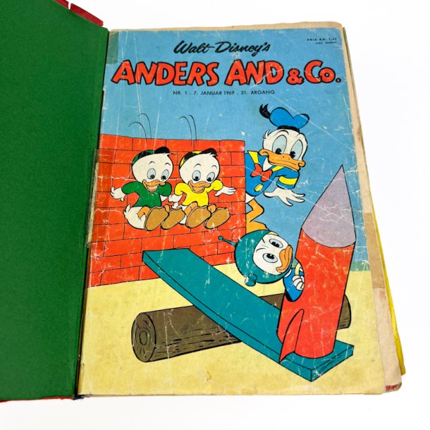 Komplet Anders And �rgang 1969