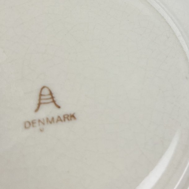 Dyb tallerken Anne Sofie Aluminia