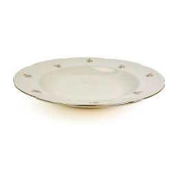 Dyb tallerken Anne Sofie Aluminia