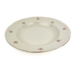 Dyb tallerken Anne Sofie Aluminia