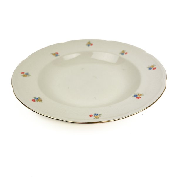 Dyb tallerken Anne Sofie Aluminia