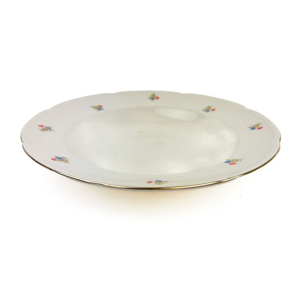 Dyb tallerken Anne Sofie Aluminia