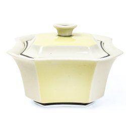 Art-Dco Deckeldose von Royal Copenhagen