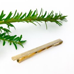 Goldfarbene Vintage-Krawattennadel