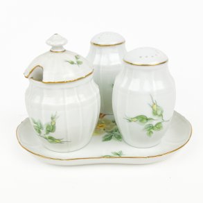 Bing & Gr�ndahl Klitrose plate de m�nage