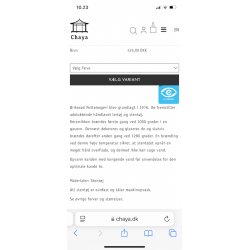 Blaue Vintage-Teekanne, Birkerd Pottemageri