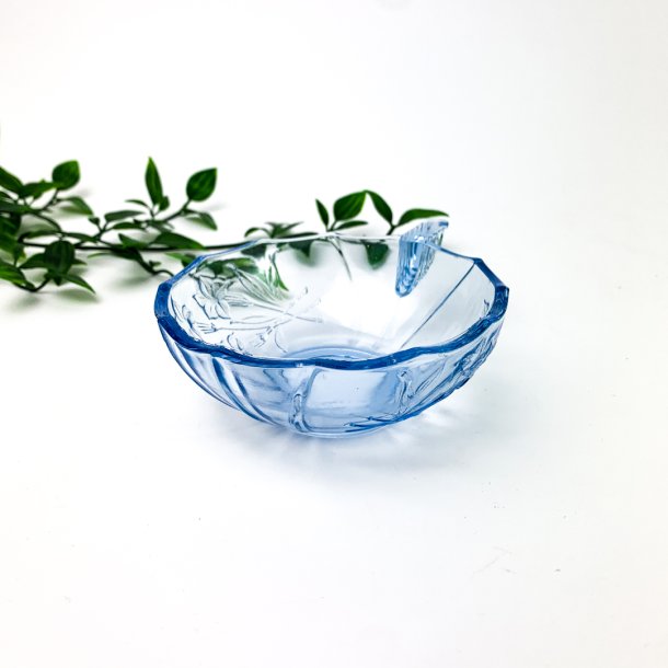 Bl retro glasskl med hank