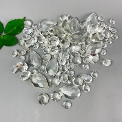 Mix af vintage glasprismer