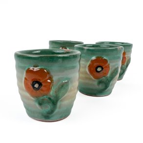 Fire retro keramik �ggeb�gre