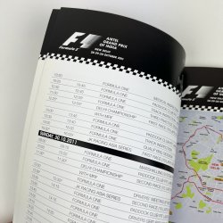 Originalt Formel 1 program � Indiens Grand Prix 2011 � New Delhi