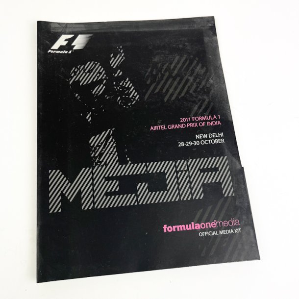 Originalt Formel 1 program � Indiens Grand Prix 2011 � New Delhi