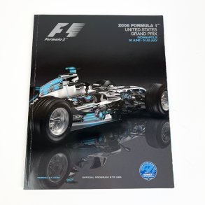 Originalt Formel 1 program � USA 2006 Indianapolis