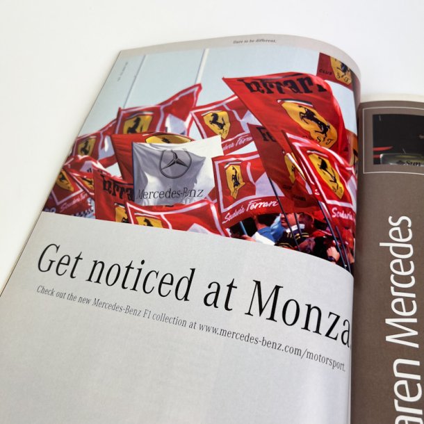 Originalt Formel 1 program Imola 2002