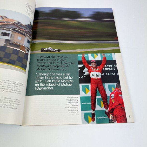 Originalt Formel 1 program Imola 2002