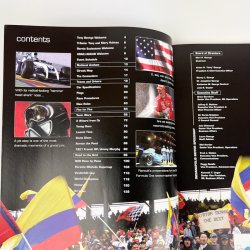 Originalt Formel 1 program Indianapolis 2004