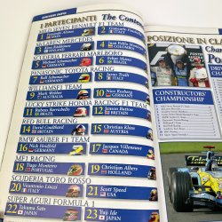Originalt Formel 1 program Imola 2006