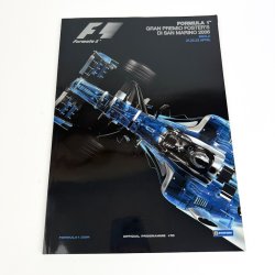 Originalt Formel 1 program Imola 2006