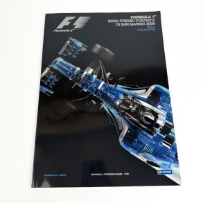 Originalt Formel 1 program Imola 2006