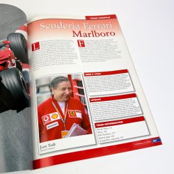 Originalt Formel 1 program Magny-Cours 2006