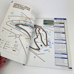 Originalt Formel 1 program Magny-Cours 2006